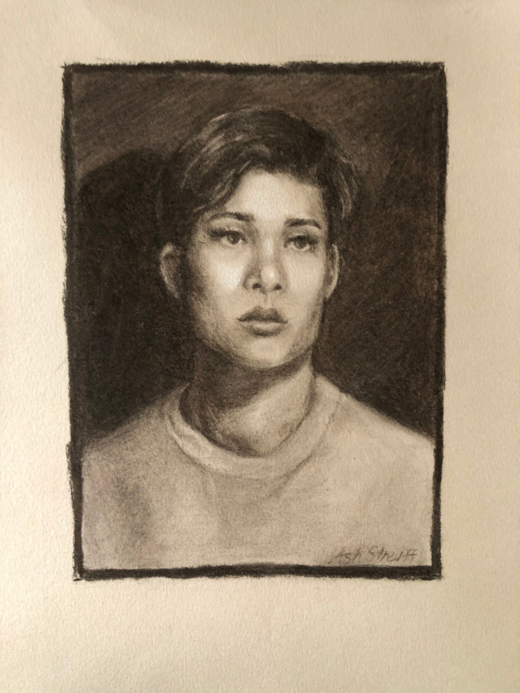 Live Model - Charcoal